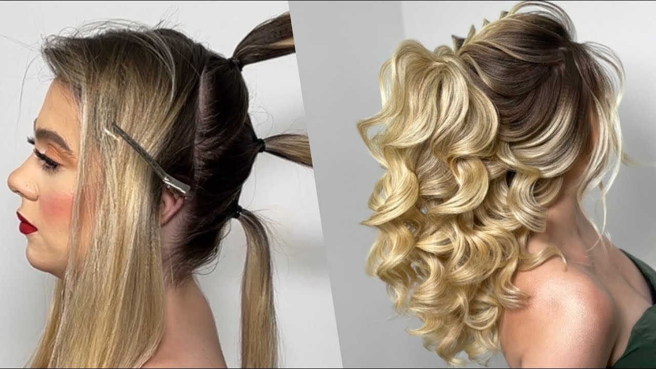 Penteado com TÉCNICA MARAVILHOSA para RABO DE CAVALO | Hairstyle PONYTAIL