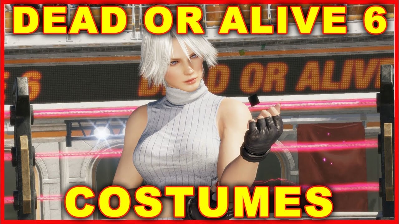 DEAD OR ALIVE 6 COSTUMES: All Base Game DoA 6 Costumes You Can Get