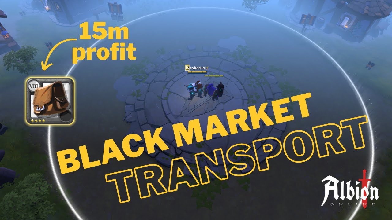 Albion Online Black Market Transport(BANDİT)