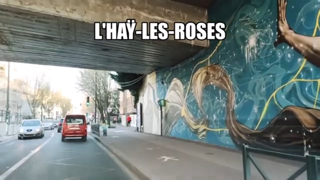 L'Haÿ-les-Roses 4K- Driving- French region