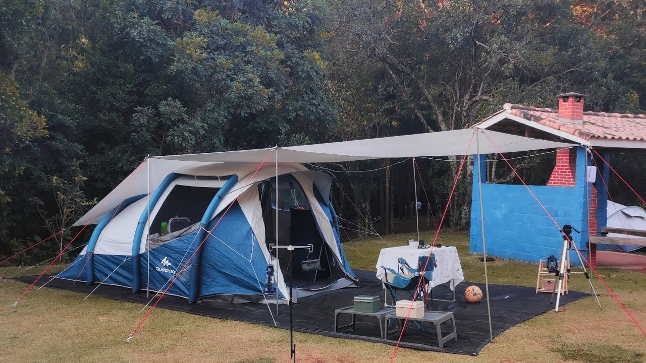 ACAMPAMENTO DE OUTONO I CAMPING DA ILHA #asmr  #acampamento  #camping  #campinglife