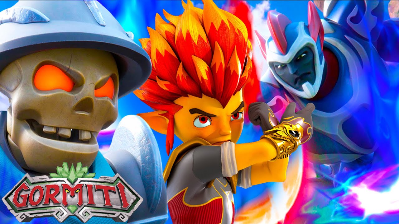 Gormiti — Epic Battles for the Elestar! | Dark Fortress Saga ✨️ Super Toons TV - Action Cartoons