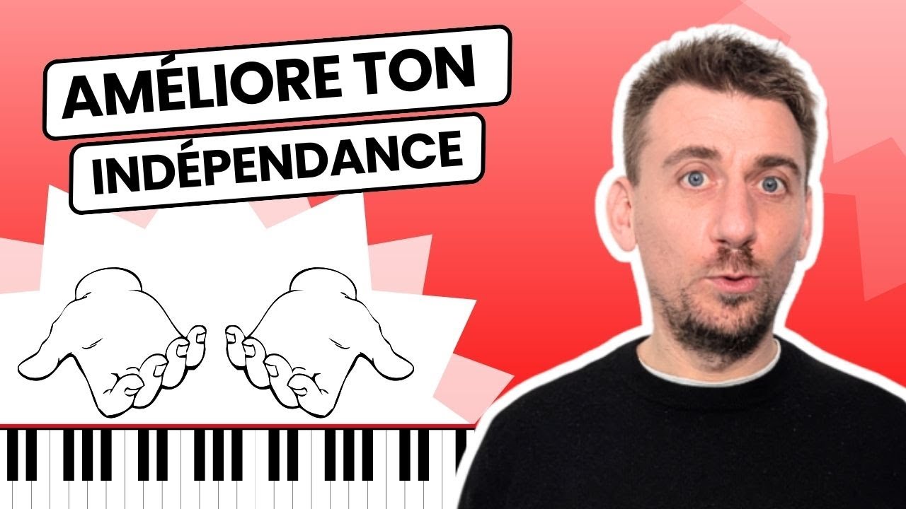 Indépendance des mains au Piano. 1 Exercice qui vaut le détour