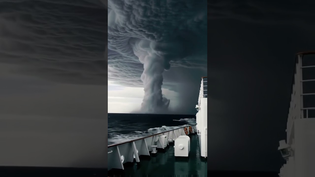 Waterspout Up Close: Ship&rsquo;s Eye View of an Ocean Twister