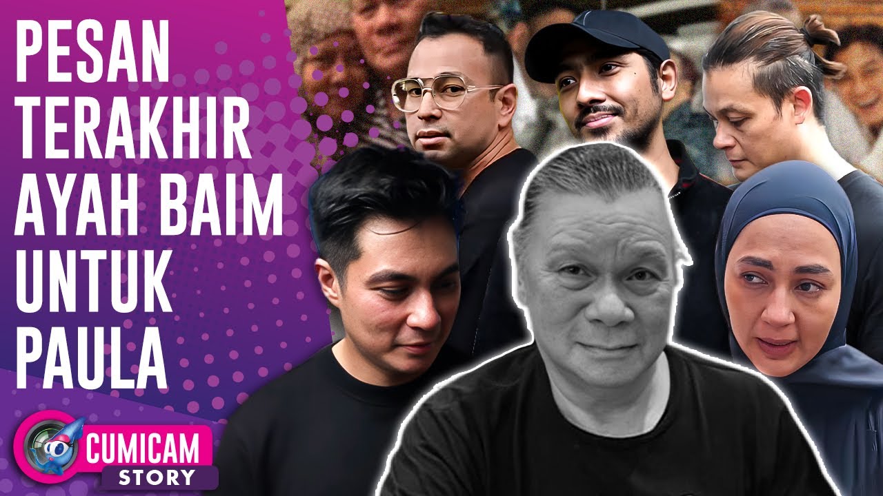 Turut Berduka, Paula Bantu Kuatkan Baim Wong Atas Kepulangan Sang Ayah Mertua | CUMISTORY