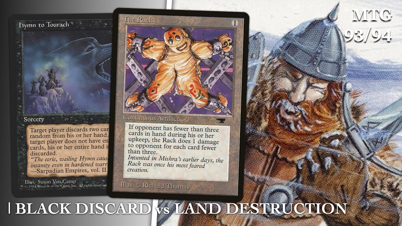Discard vs Land Destruction, MTG 93/94 EC Rules | Old School Magic the Gathering #mtg9394 816