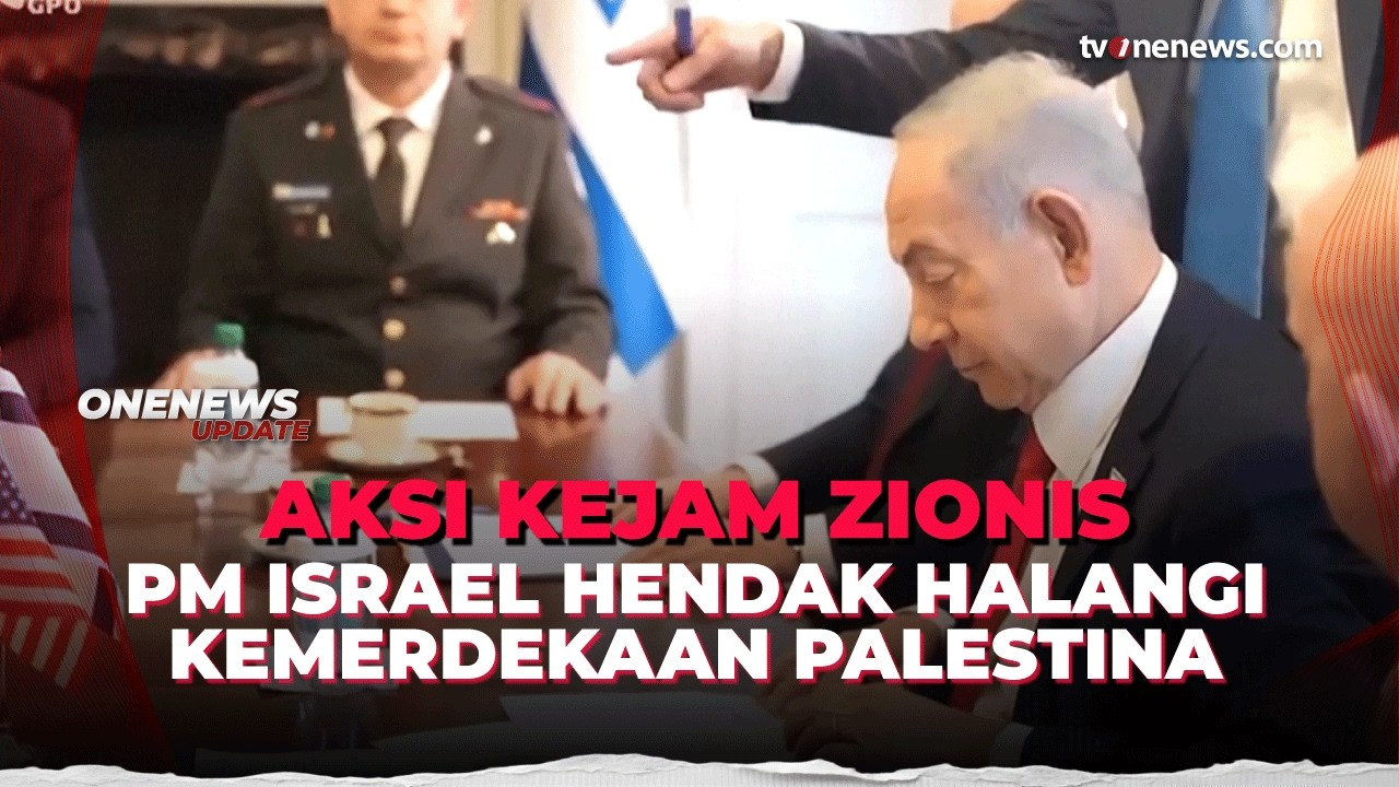 Netanyahu Pengen Hapus Cap 'Palestina' Diganti 'Board of Peace' | OneNews Update