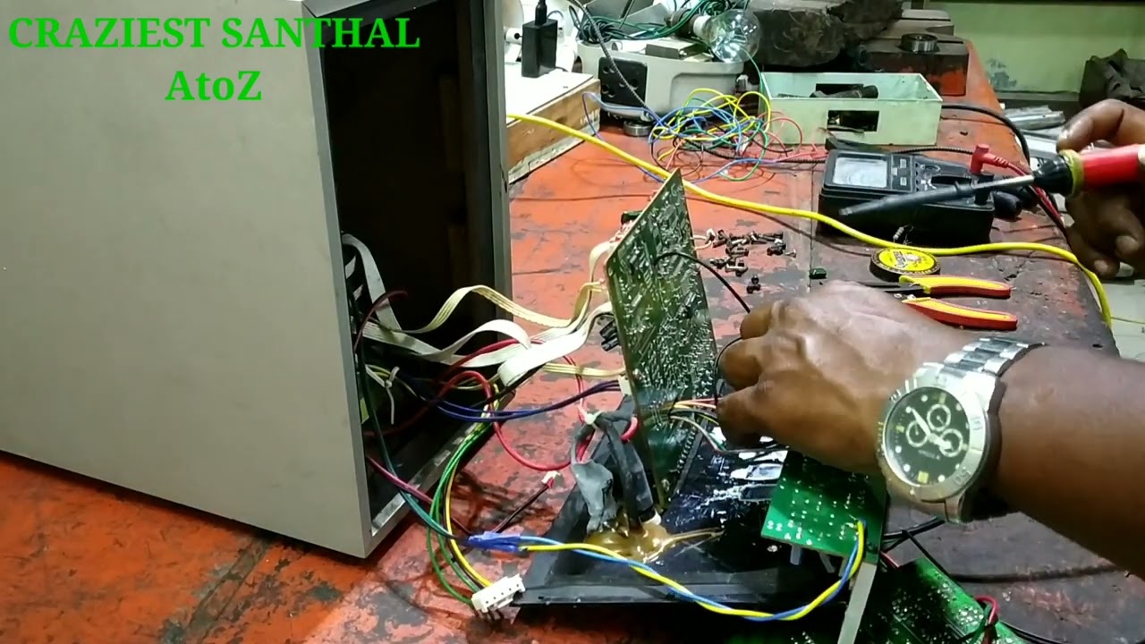 5.1  channel dvd audio board fixed in old onida 5.1 home thetre & Bluetooth usb circuit board