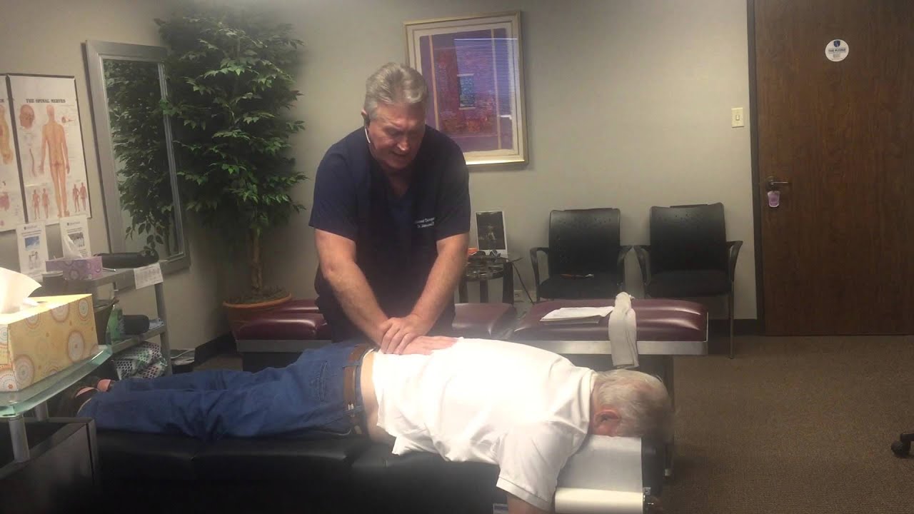 Severe Muscle Spasm Worked On Your Houston Chiropractor & Palmer Graduate