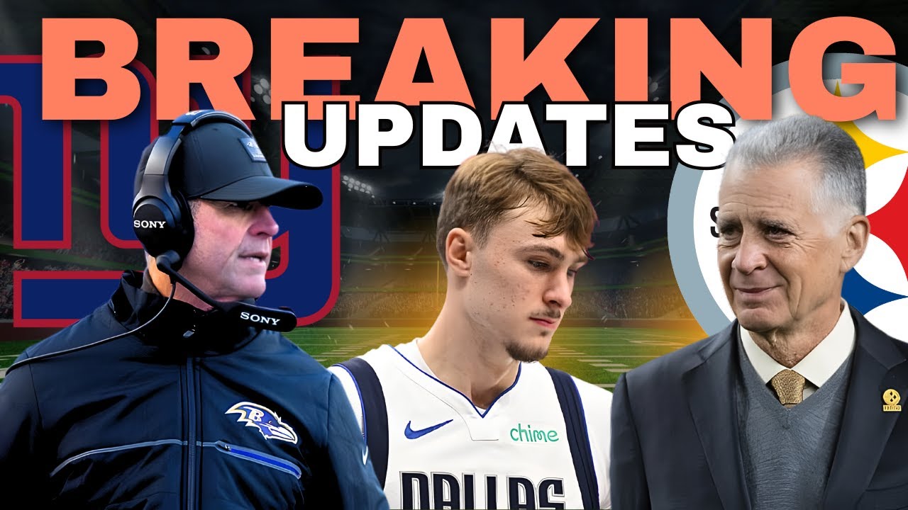 Breaking Sports News: Giants Target John Harbaugh, Cooper Flagg Injury, Steelers No Rebuild