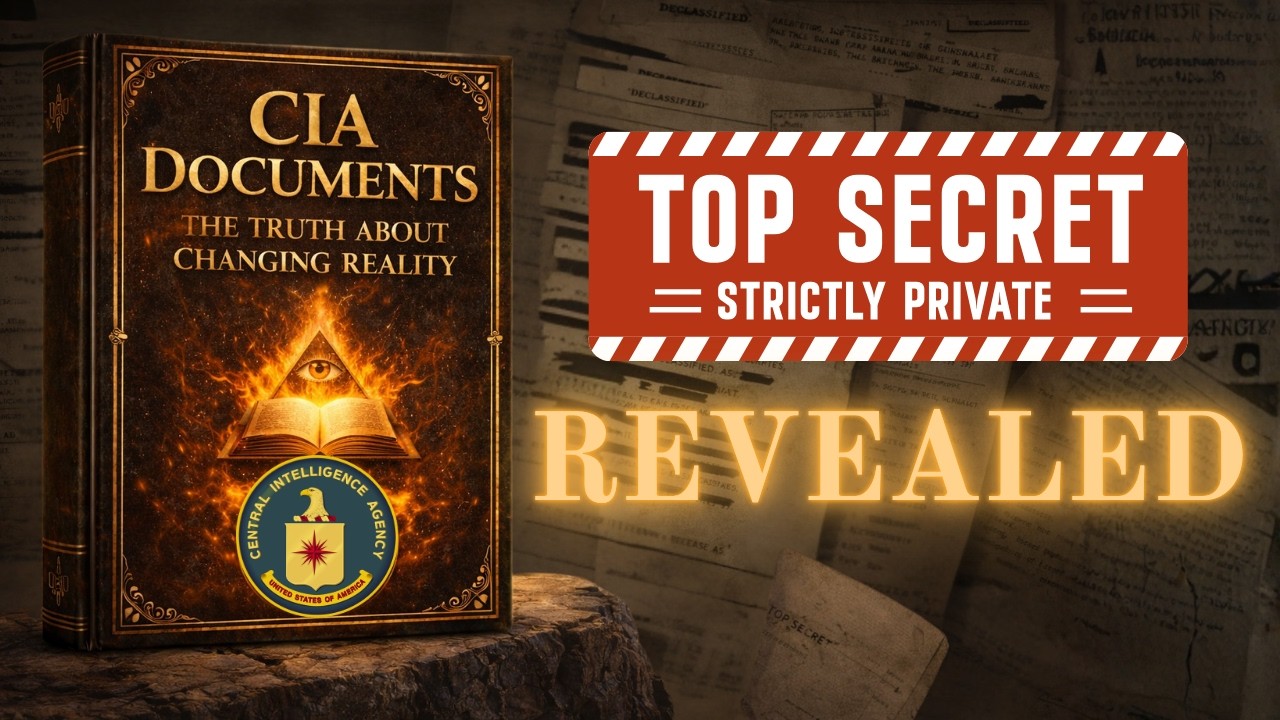 WHAT THE CIA HID FOR 20 YEARS: CIA documents reveal the truth about changing reality(FULL AUDIOBOOK)