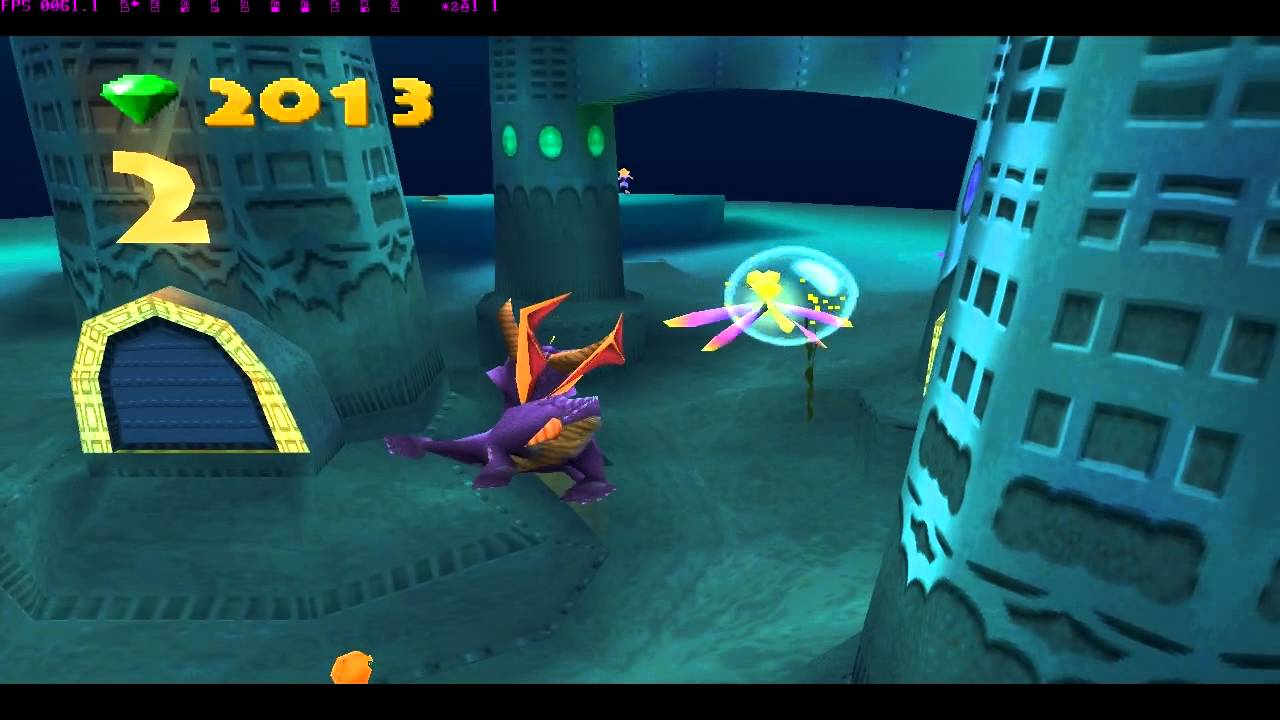 Spyro 2 HD 100% Part 9: Aquaria Towers