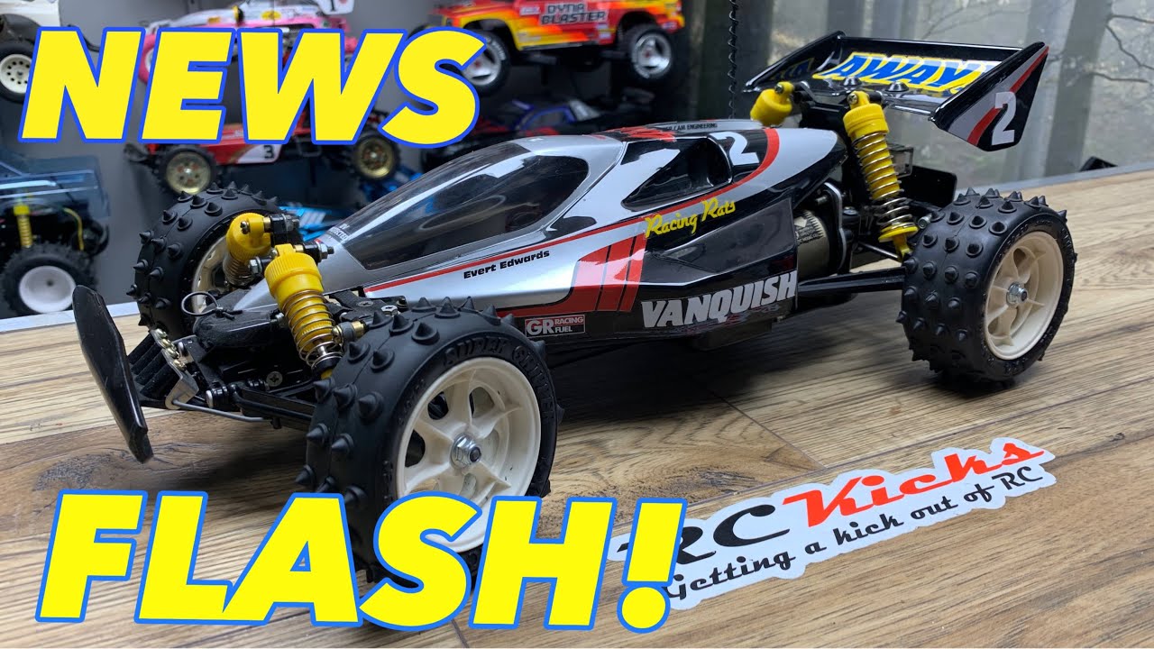 Tamiya Vanquish VQS RERE 2020 + Hicap Shock Option. Kit 58686 Release Dec 2020 Vintage RC Buggy.