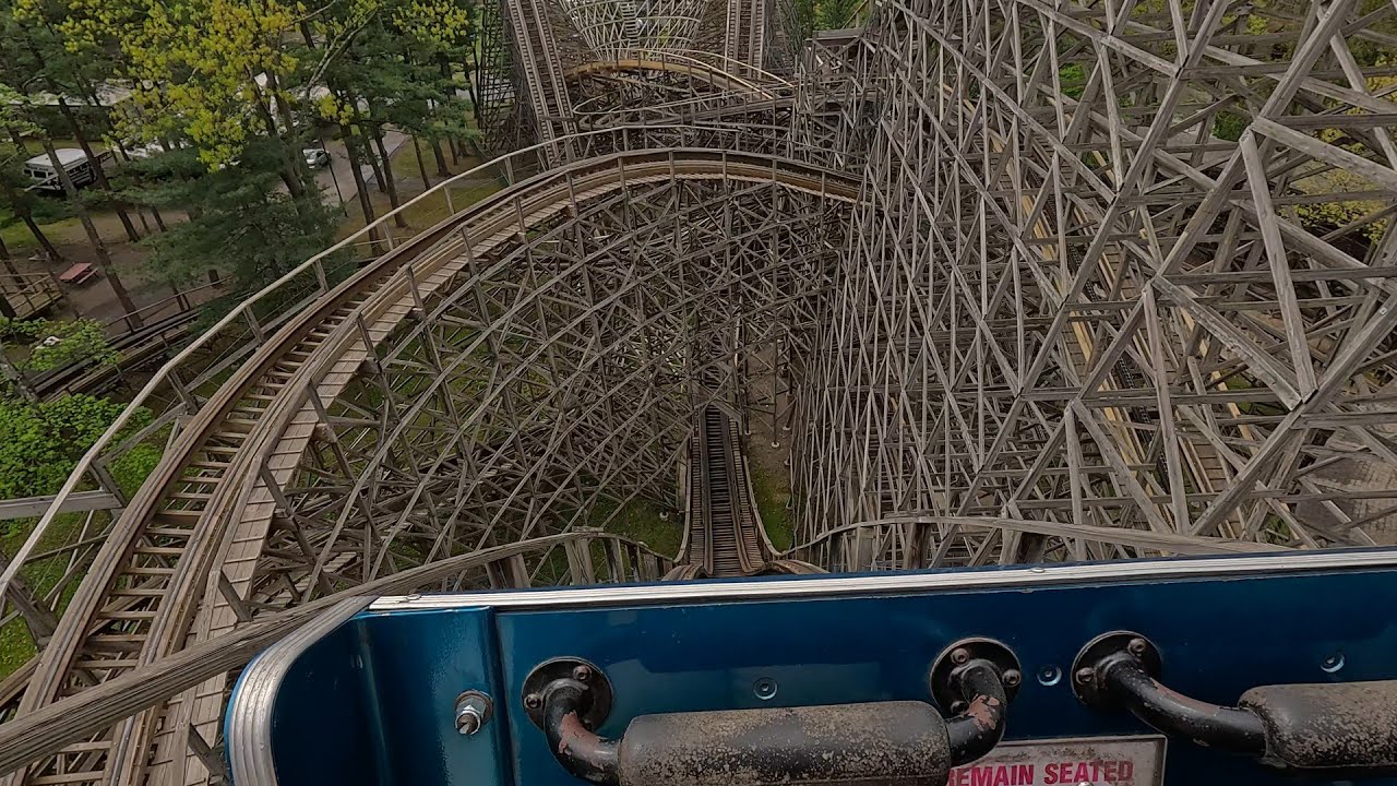 Knoebels Twister Front Row POV Ride 3 (05/03/2025)