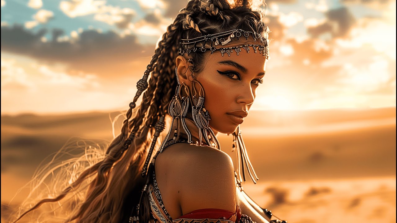 Afro House Mix 2025 - 2 Hours African Tribal Grooves & Golden Sunset Vibes