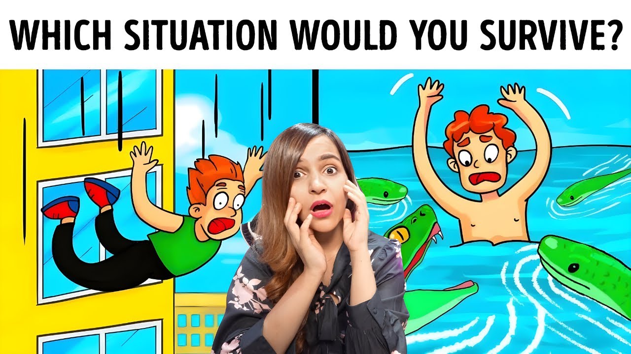 12 RIDDLES to CHECK if WE can Escape DANGER ( ONLY 1% can SOLVE)
