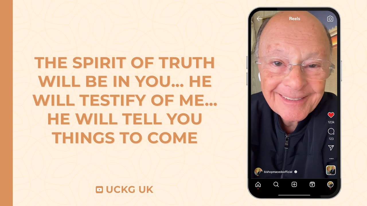 The Spirit of Truth Will Be in You… He Will Testify of Me… He Will Tell You Things to Come