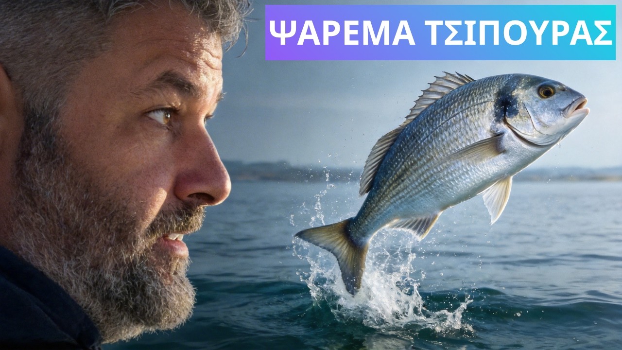Γέμισε τσιπούρες το λιμάνι του λαυρίου!!