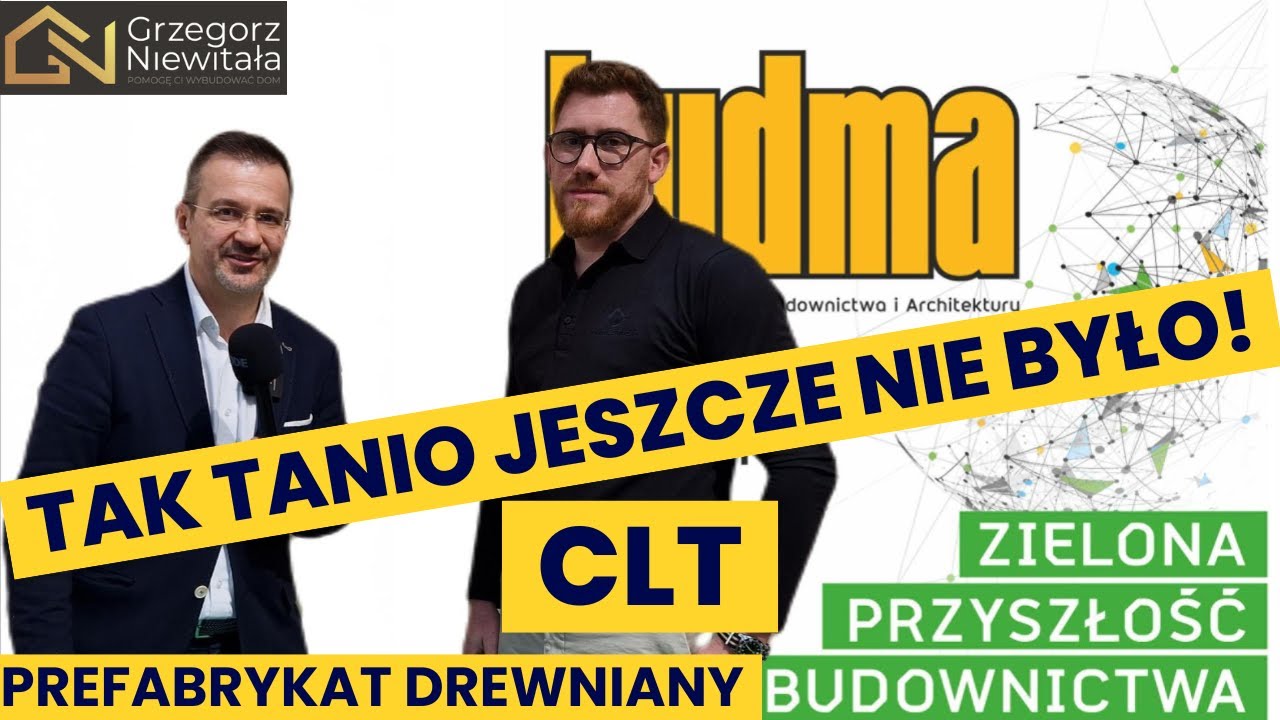 BUDUJ Z DREWNA - PREFABRYKAT CLT NA TARGACH BUDMA - TAK TANIO JESZCZE NIE BYŁO!