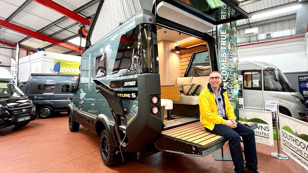 Автокемпер за 233 000 фунтов стерлингов: Hymer Venture S