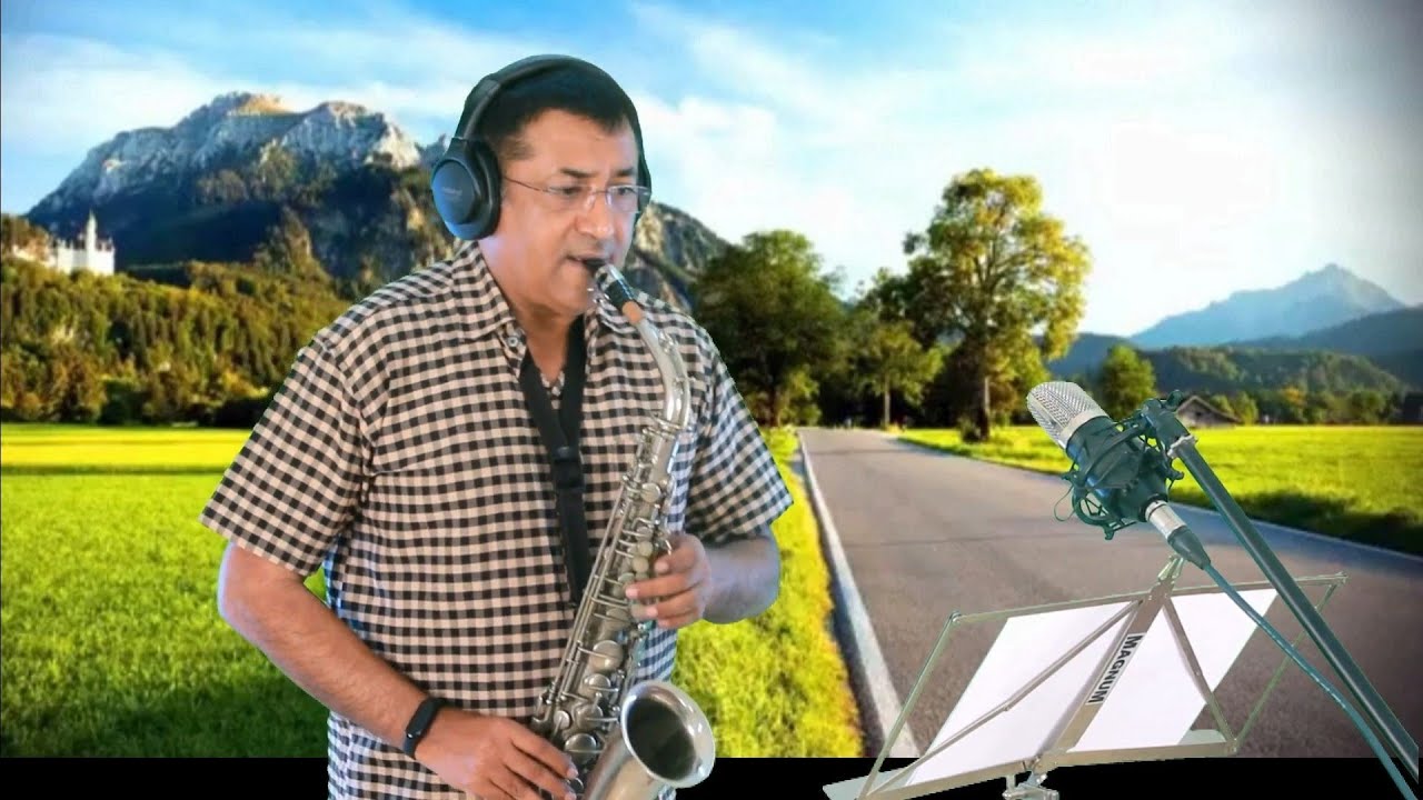 Hai Apna Dil Toh Awara Instrumental song on Saxophone by ABID HORN GURU