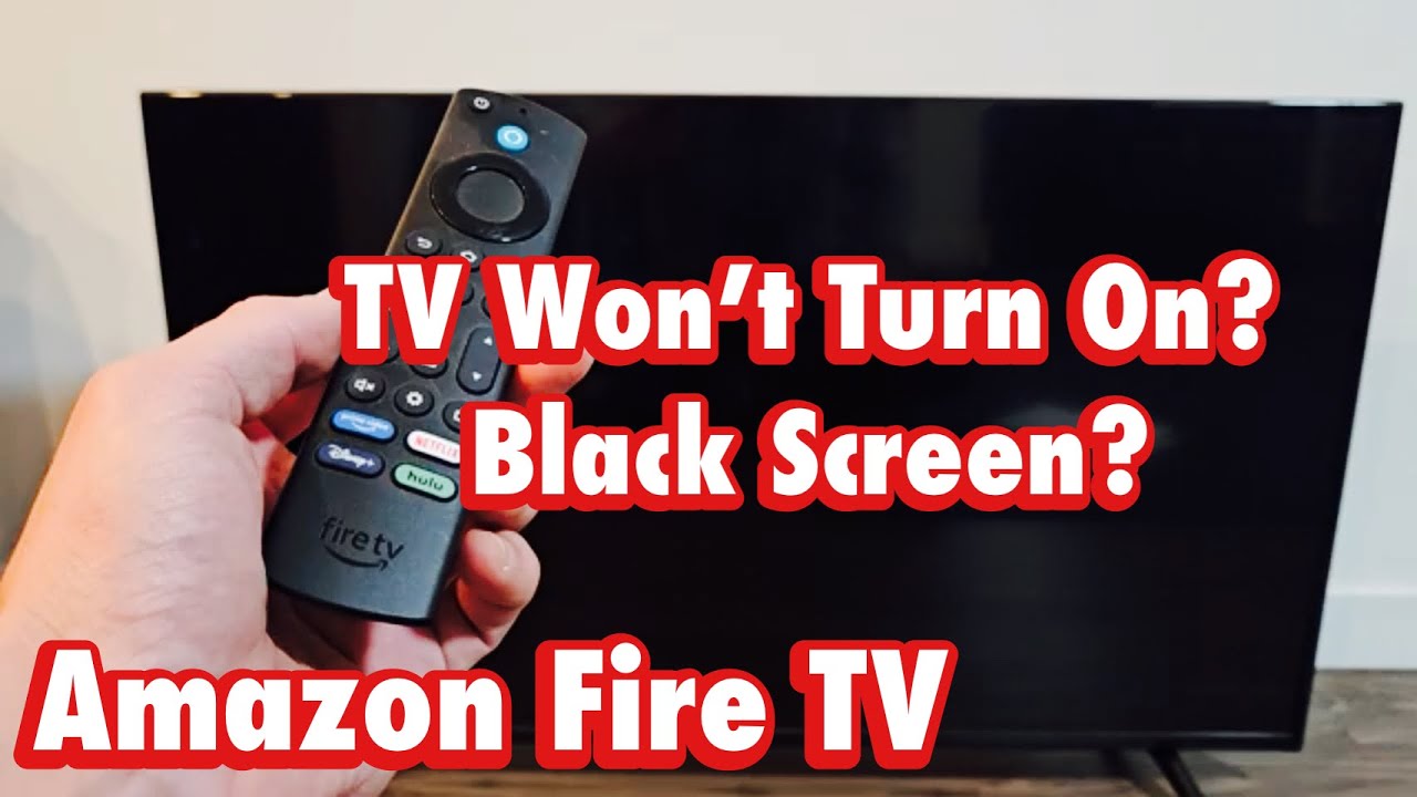 Amazon Fire TV: чёрный экран? Не включается? ИСПРАВЛЕНО!