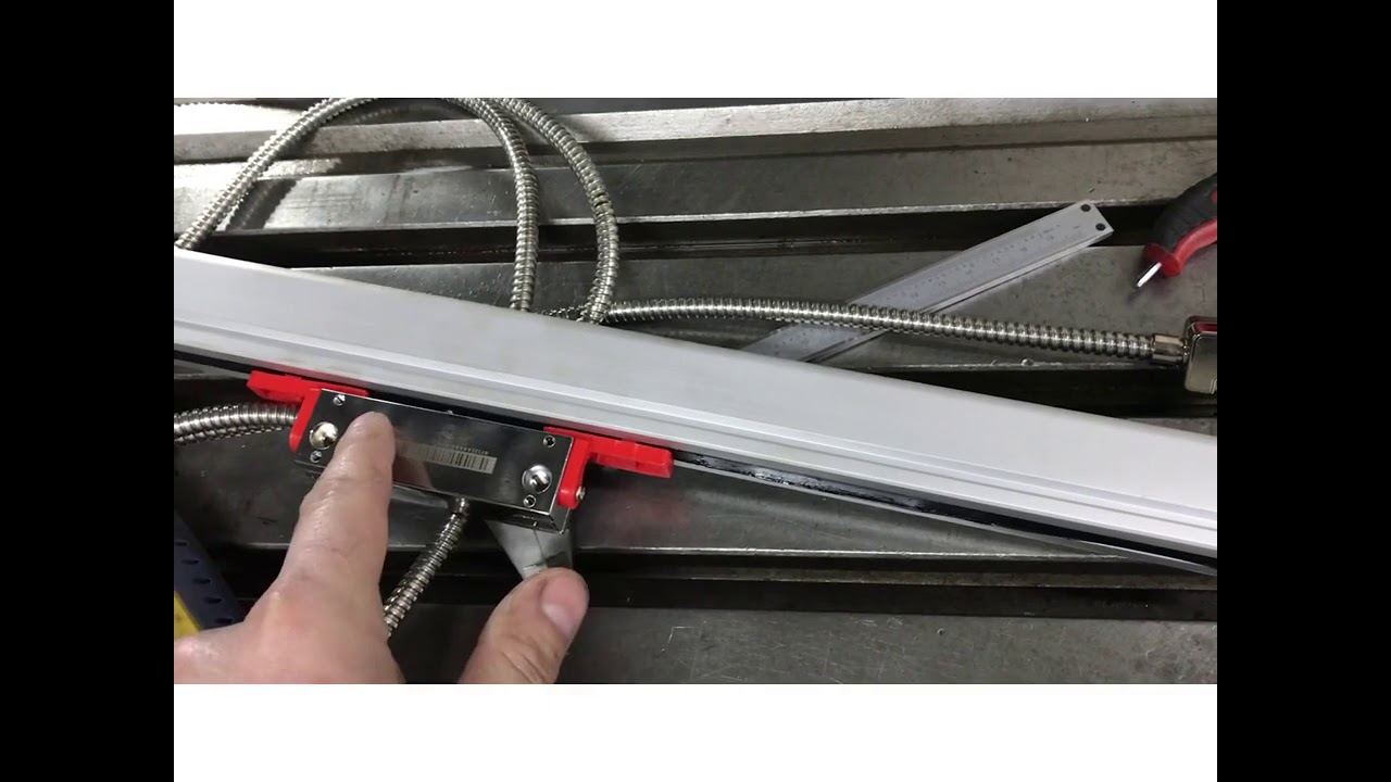 Cambios en taller 2021, INSTALACION DRO SINO EN FRESADORA LAGUN FT-4. Parte 7