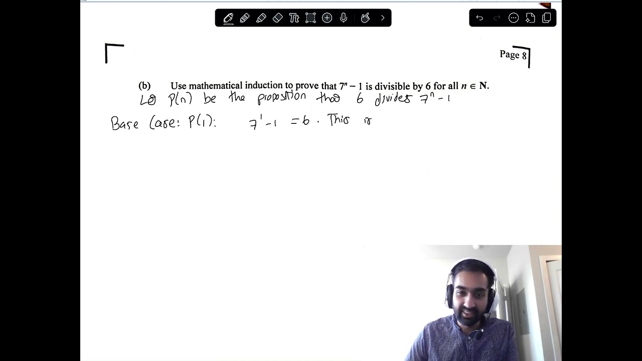 Pure Math Unit 1 June 2025 Q2
