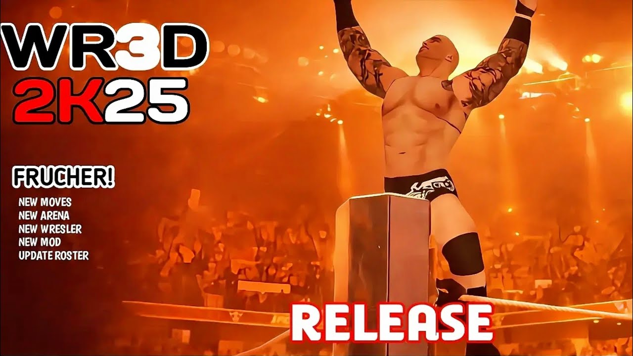 Wr3d 2K25 Best Edition V2 Released!All New Features + Mediafire Link |New Mod Download 