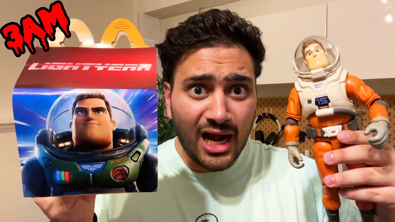 DO NOT ORDER BUZZ LIGHTYEAR HAPPY MEAL FROM MCDONALDS AT 3AM!! (NEW LIGHTYEAR MOVIE)