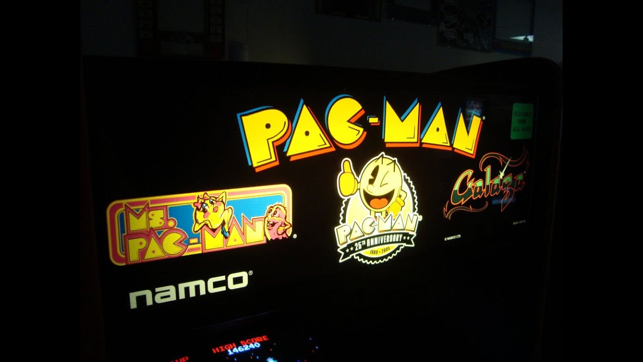 Namco's Pac-Man 25th Anniversary Arcade Game  - Overview, Artwork, Gameplay