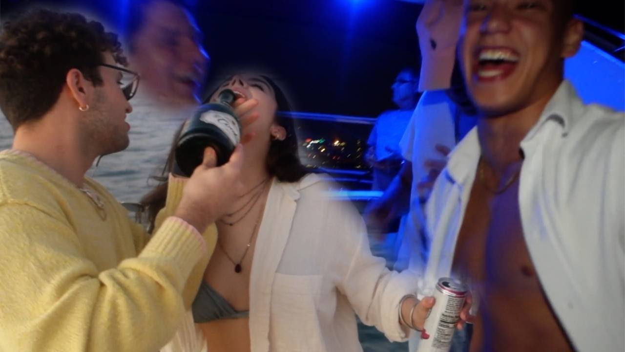 BIRTHDAY PARTY ON A MILLION DOLLAR YACHT IN MIAMI