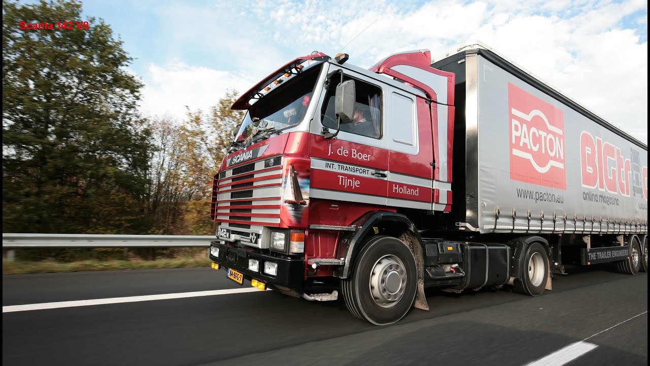 Oldskool Trucking: Driving a Scania142 V8