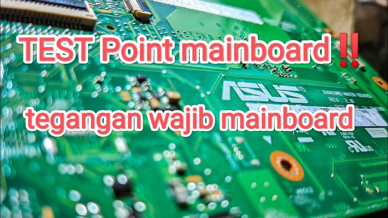 ASUS X441MB No Display | test point tegangan mainboard‼️ #tutorial #laptop #asus  #vlog16