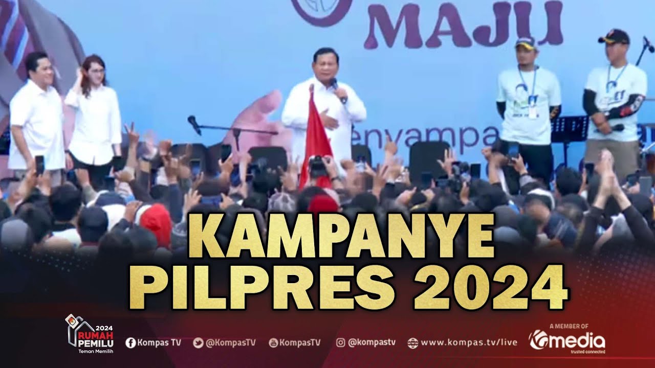 Capres Prabowo Subianto Hadiri Deklarasi Dukungan Ojek Online | 19 Januari 2024