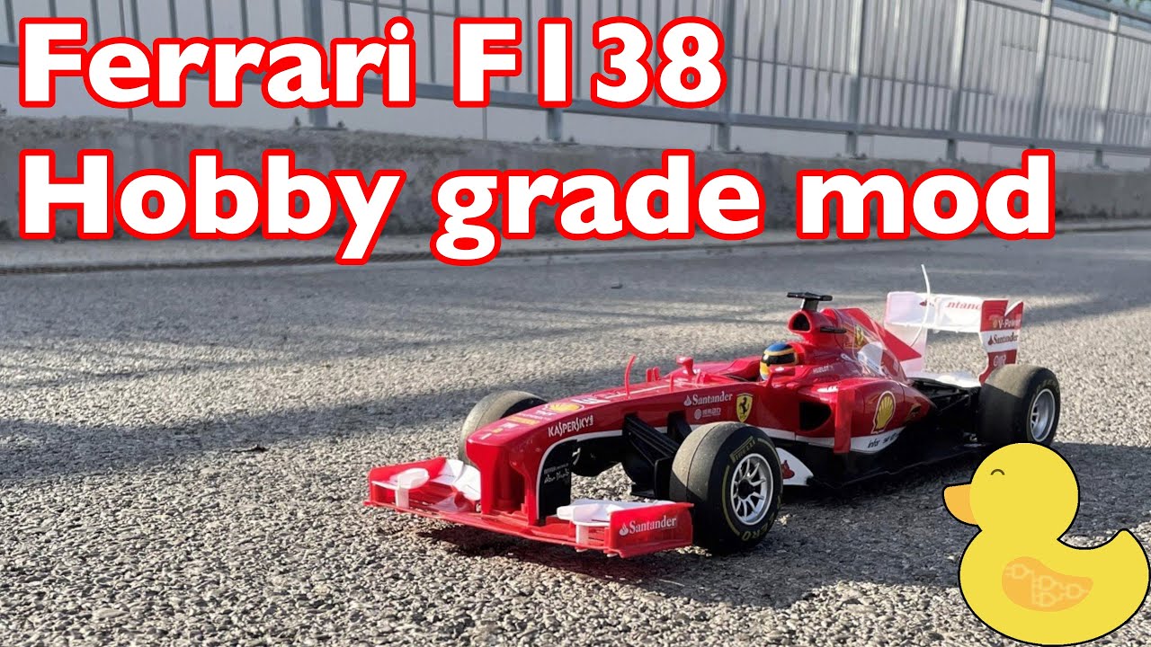 Rastar Ferrari F138 1:12 Hobby grade conversion #scuderia #ferrari #f1 #formula1 #fernandoalonso