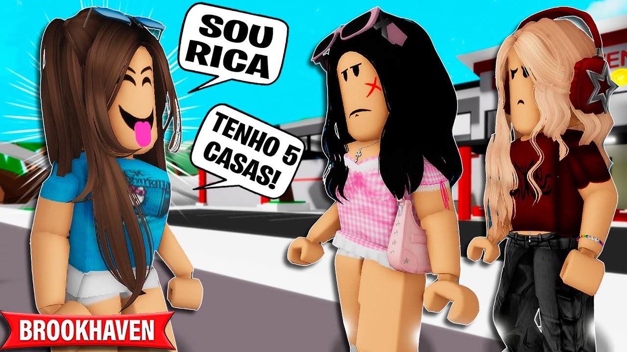 A MENINA MAIS MENTIROSA da ESCOLA | Historinhas Brookhaven Roblox | Bibi e Lud