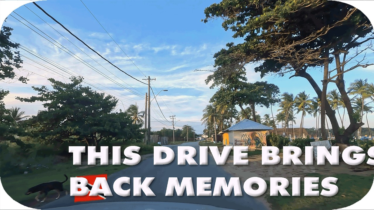 Memories Of Sea, Fishing Or Just Liming Trinidad ASMR Drive October 2025 in 4K