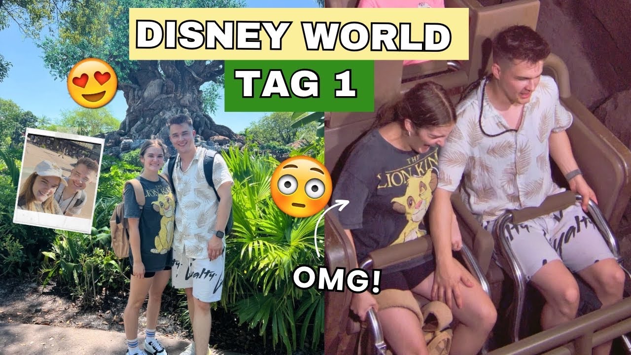 Erster Tag im DISNEY WORLD 😍🎢 | Hans&Wika