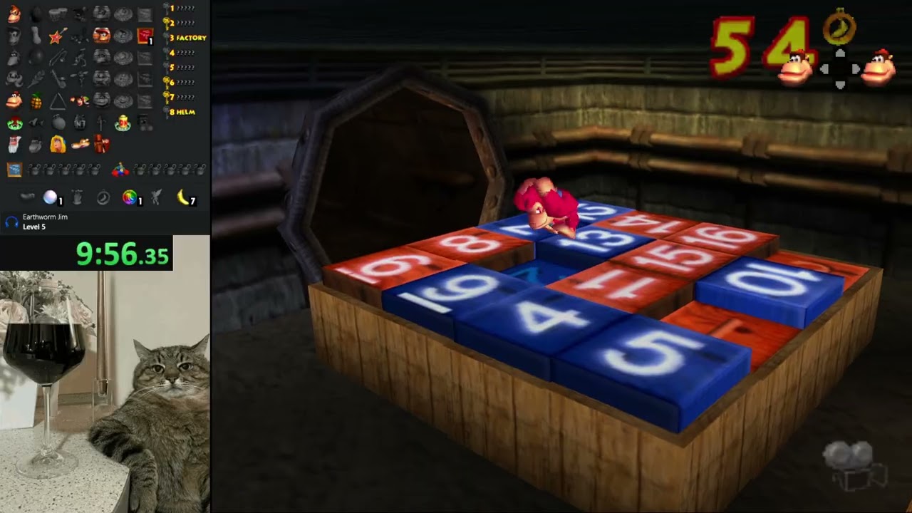 DK64 Randomzier S4 Settings Race #9