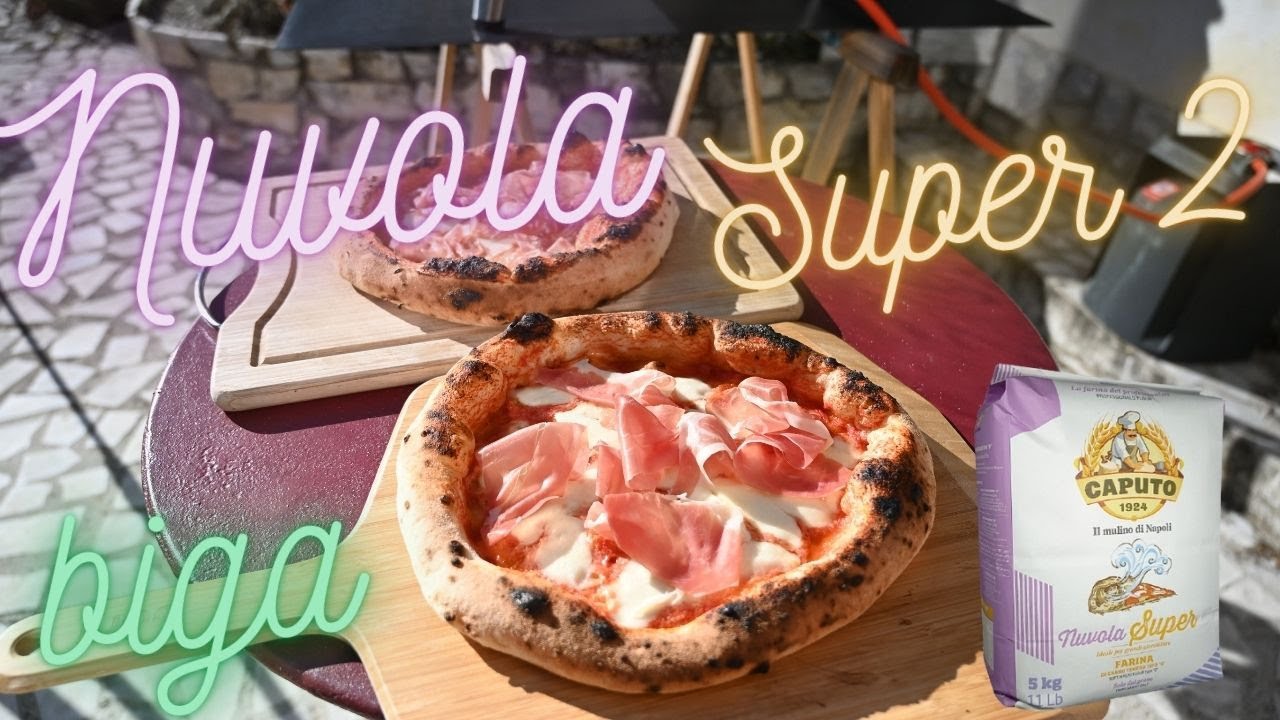 TEST DE LA CAPUTO NUVOLA SUPER | PARTIE 2| BIGA | 70% HYDRATATION | Cuisson au Ooni Karu 16