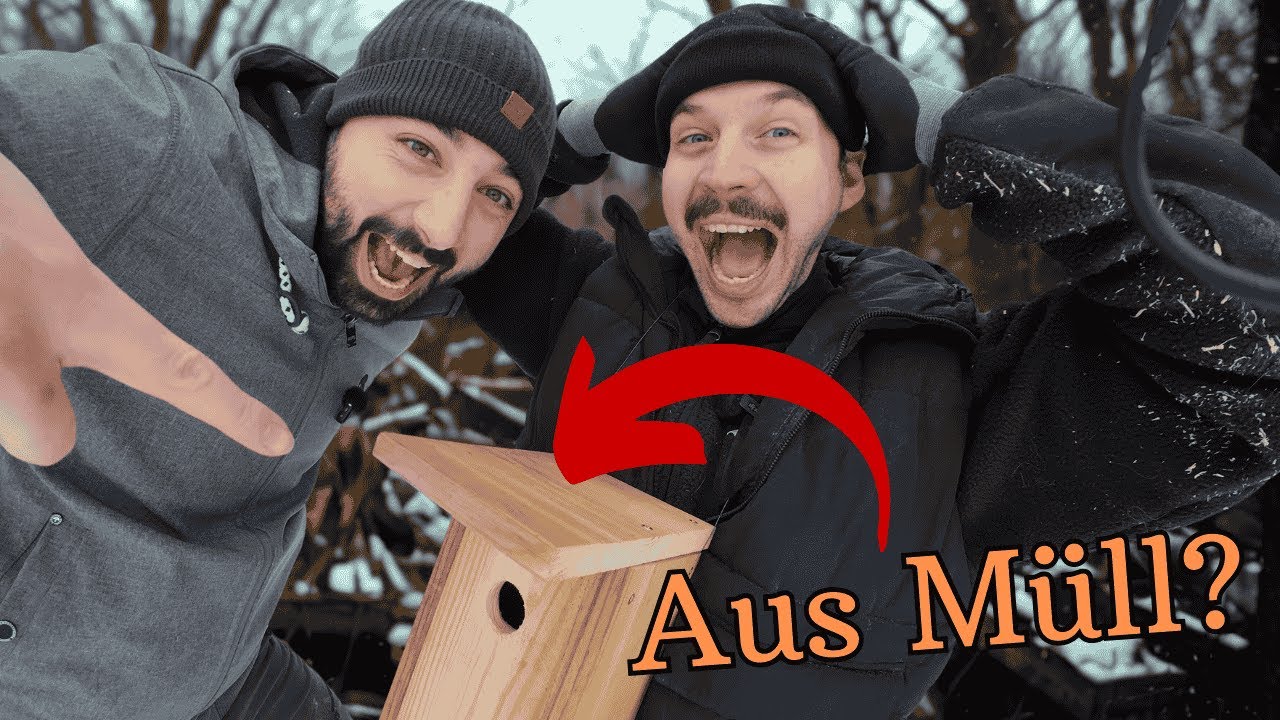 DIY Vogelhaus bauen im Kleingarten