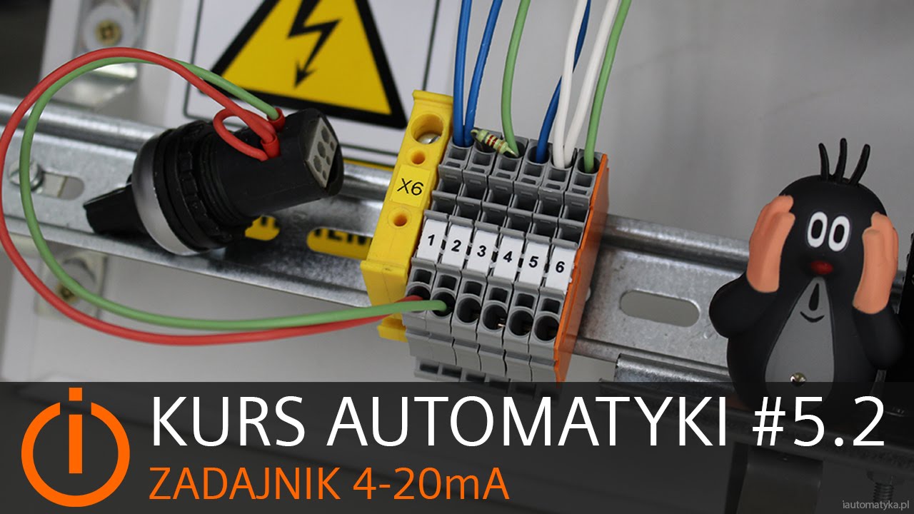 Kurs Automatyki #5.2 Zadajnik 4-20mA + PLC