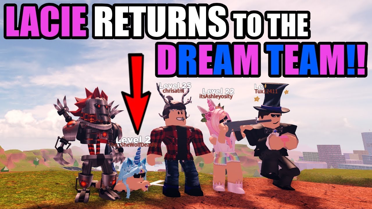 DREAM TEAM IS BACK | LACIE RETURNS! Roblox JAILBREAK