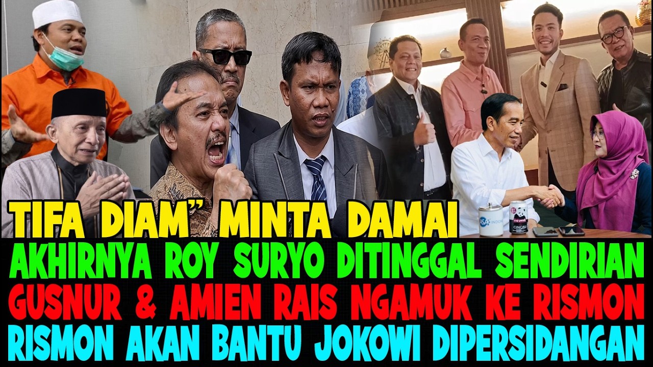 ROY SURYO SENDIRIAN..!! AMIEN RAIS & GUSNUR NGAMUK & BAKAR BUKU RISMON 😂 TOMPEL NGAMUK LAGI 😂