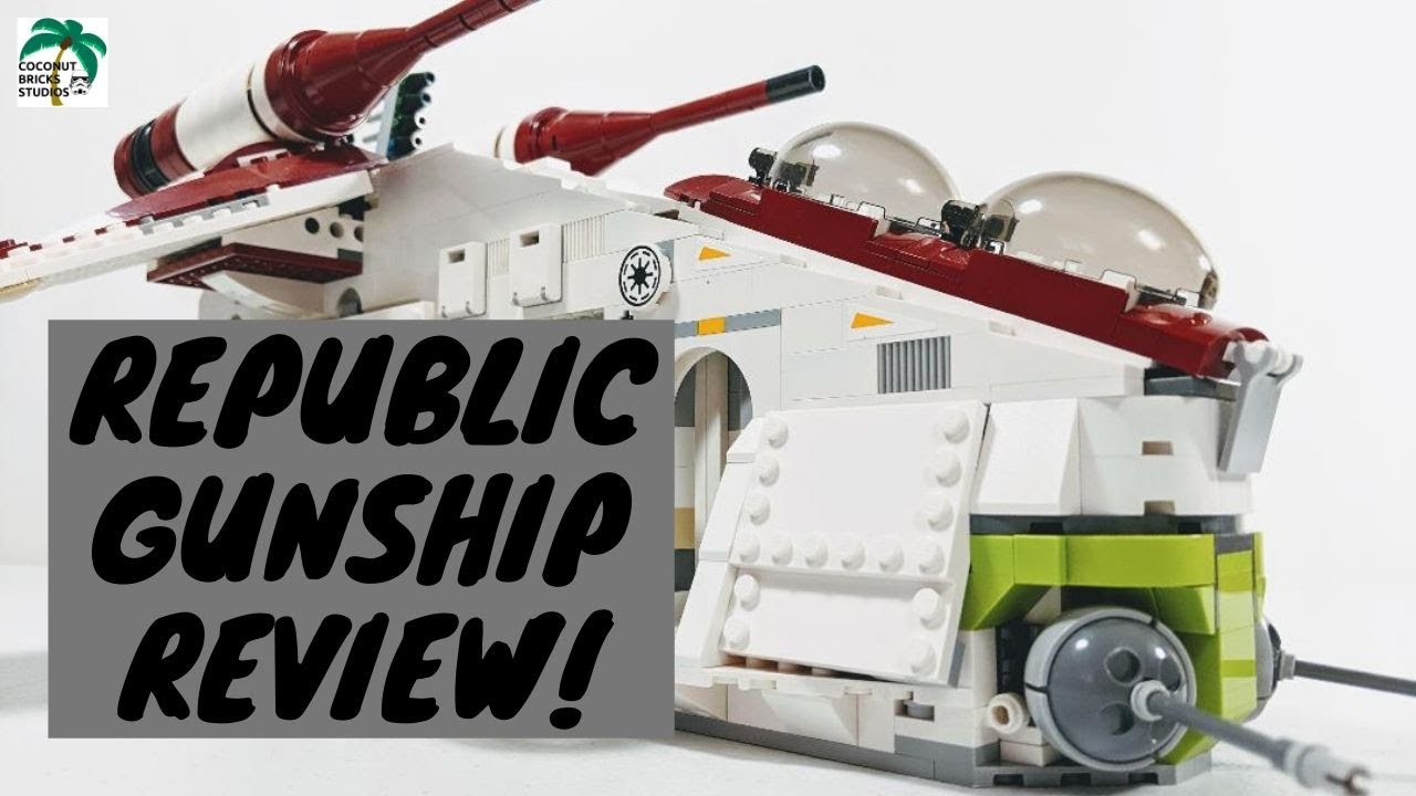 Lego Star Wars Republic Gunship review! #75021