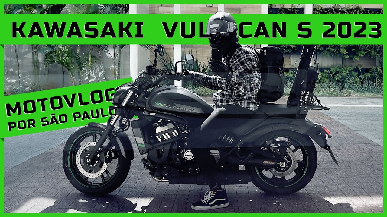 De Kawasaki Vulcan S 650 na cidade -  Saindo da Zona Norte até Zona Sul - MotoVlog por SP