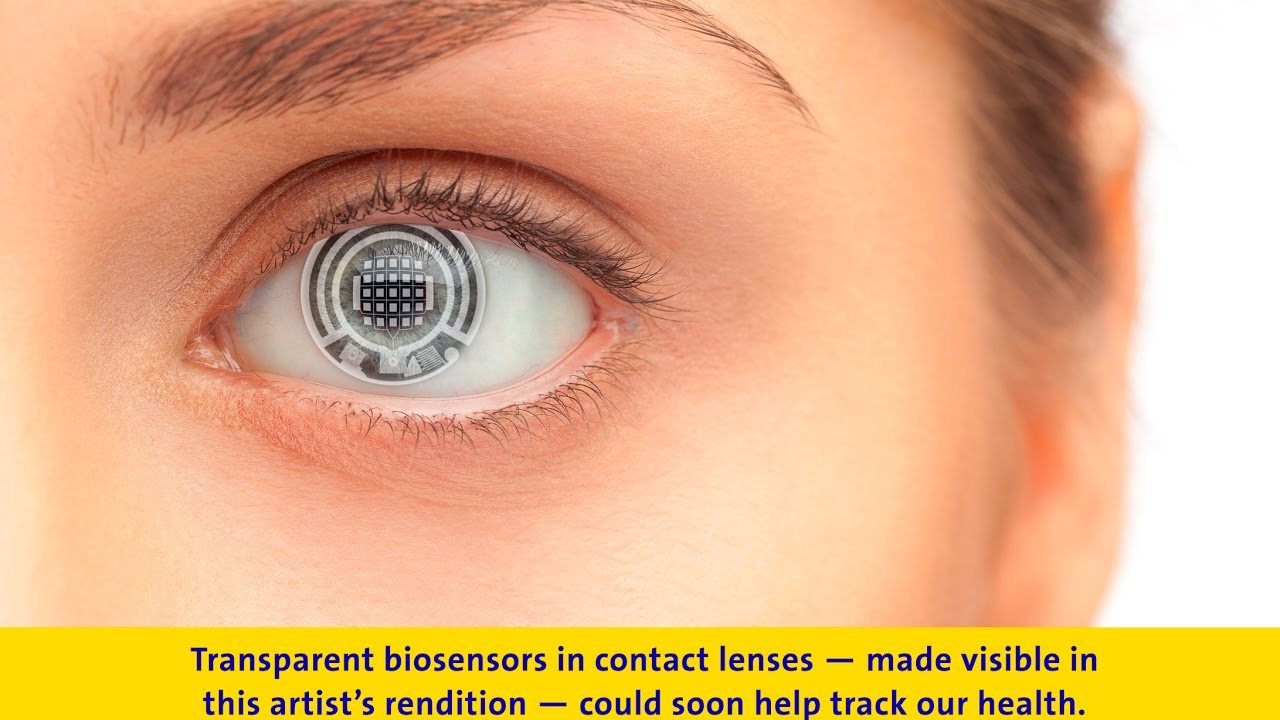 Bio-sensing contact lens could someday measure blood glucose, other bodily functions