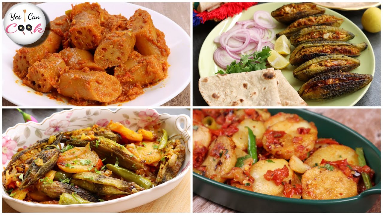 6 Vegetable Recipes by (YES I CAN COOK)