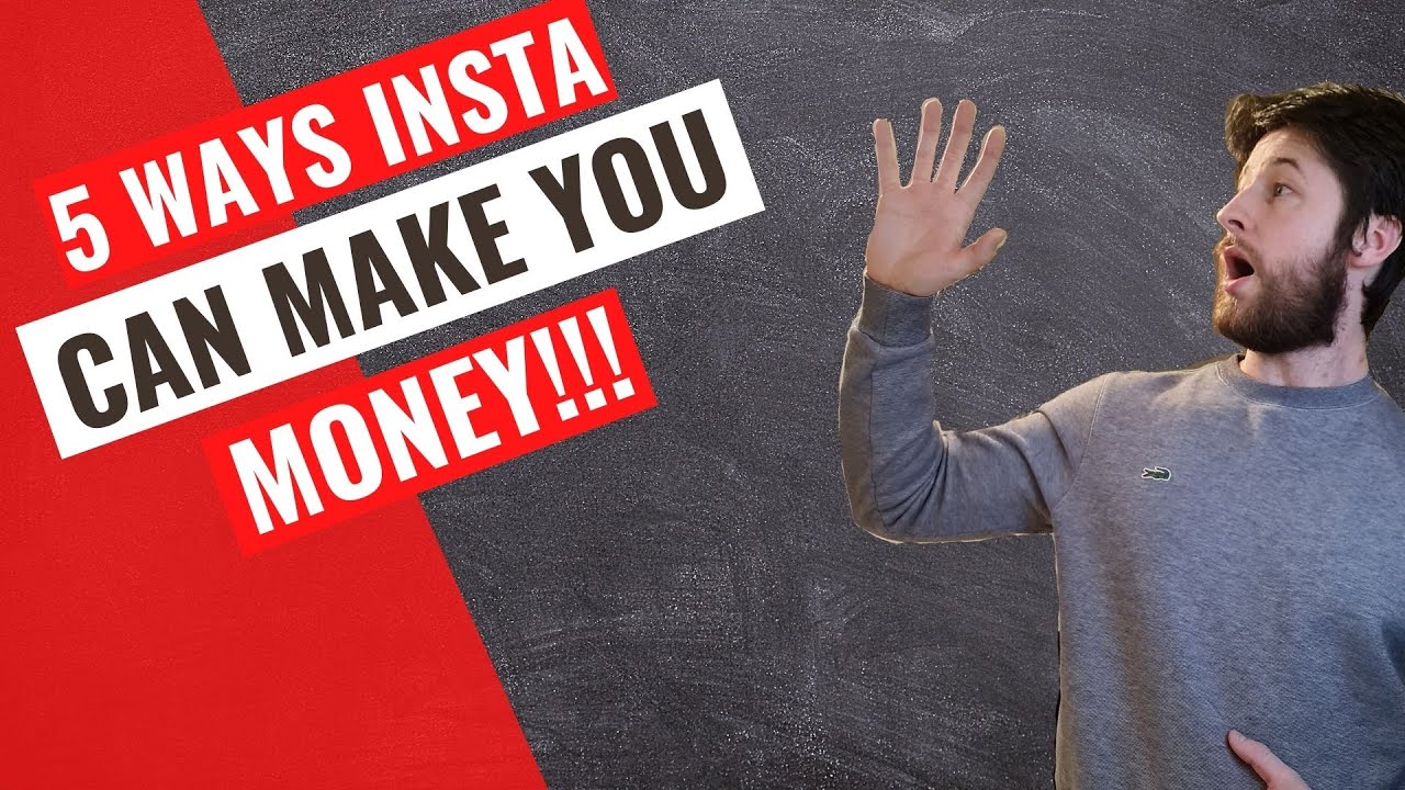 5 WAYS TO MAKE MONEY ON INSTAGRAM IN 2021 || $100+ A DAY